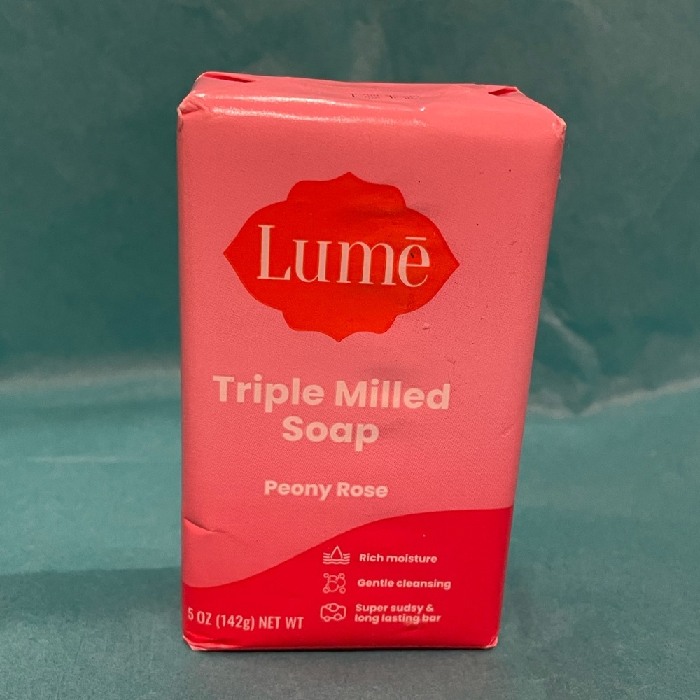 Lume Triple Milled Soap Peony Rose